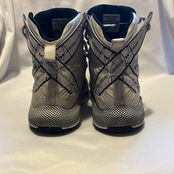 Under Armour HOVR Highlight Ace Womens White Mesh Athletic Volleyball Shoes - Picture 3 of 6